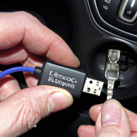 Only the correct key can turn the ignition cylinder. . How to start kia with usb cable